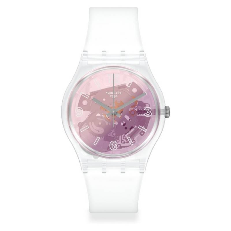 Reloj Mujer Swatch Ge290 Pink Disco Fever