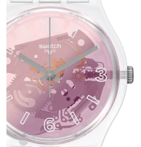 Reloj Mujer Swatch Ge290 Pink Disco Fever - Imagen 3