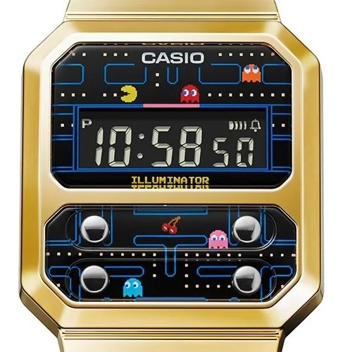 Casio Unisex Pac Man A100wepc-1bdr - Imagen 4