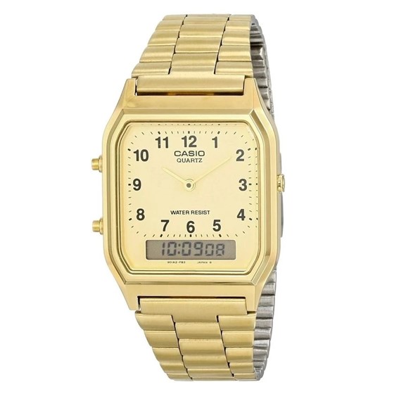 Reloj Hombre Casio Solar AQ-230GA-9BMQ