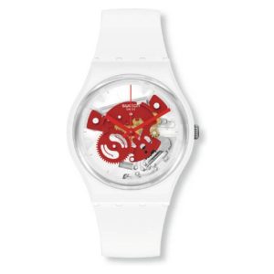 Reloj Mujer Swatch So31w104 Time To Red