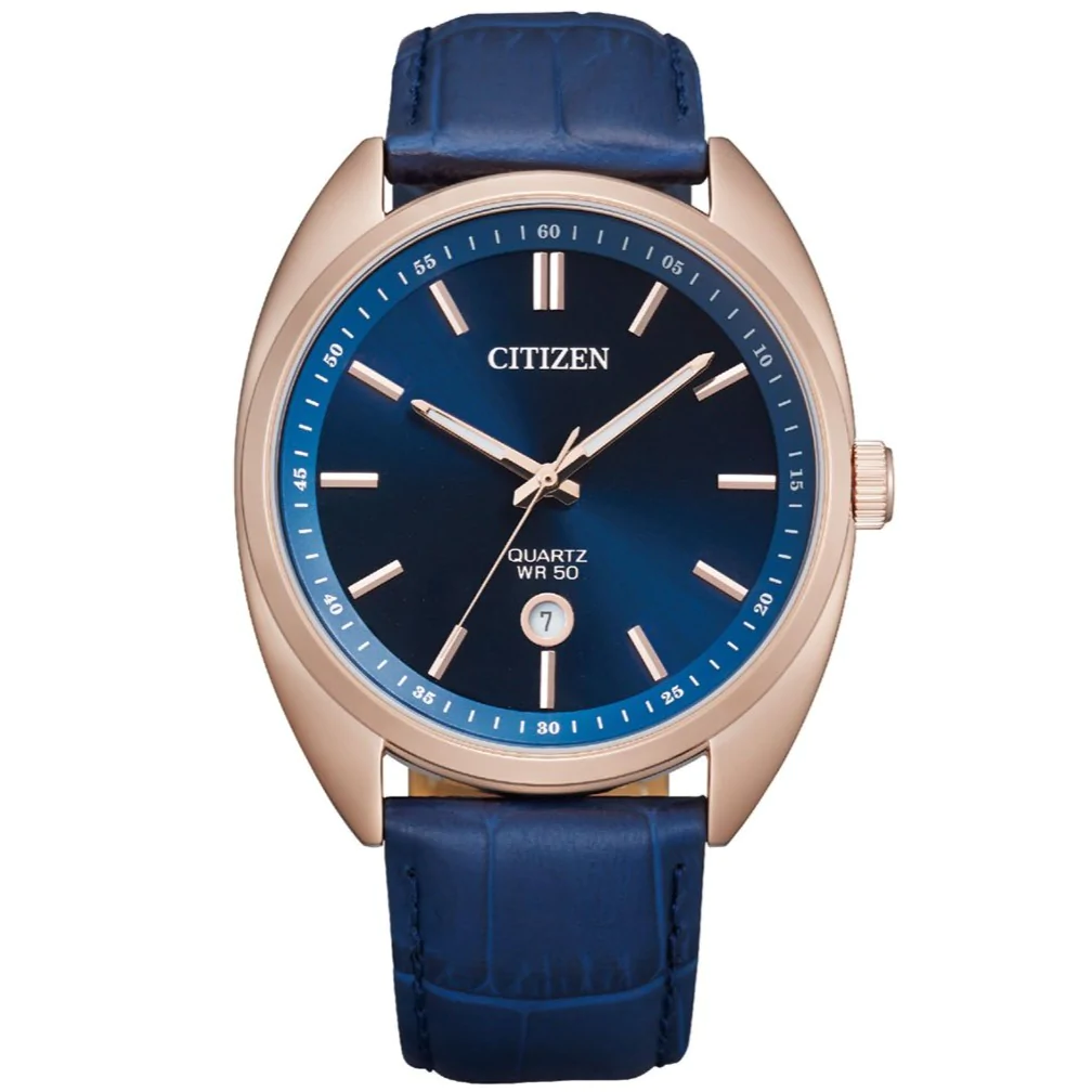 Reloj Citizen Hombre Bi5093-01l Blue Quartz