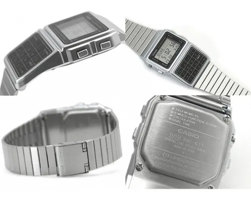 Reloj Hombre Casio Dbc-611-1df Data Bank - Imagen 2