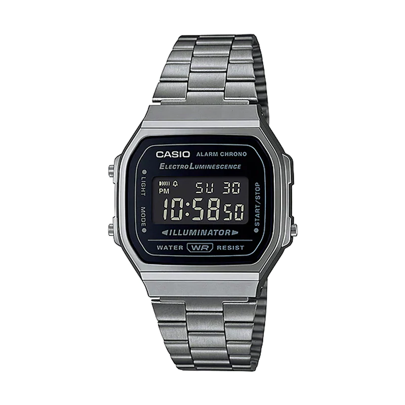 Reloj Casio Unisex Negro A-168wgg-1b