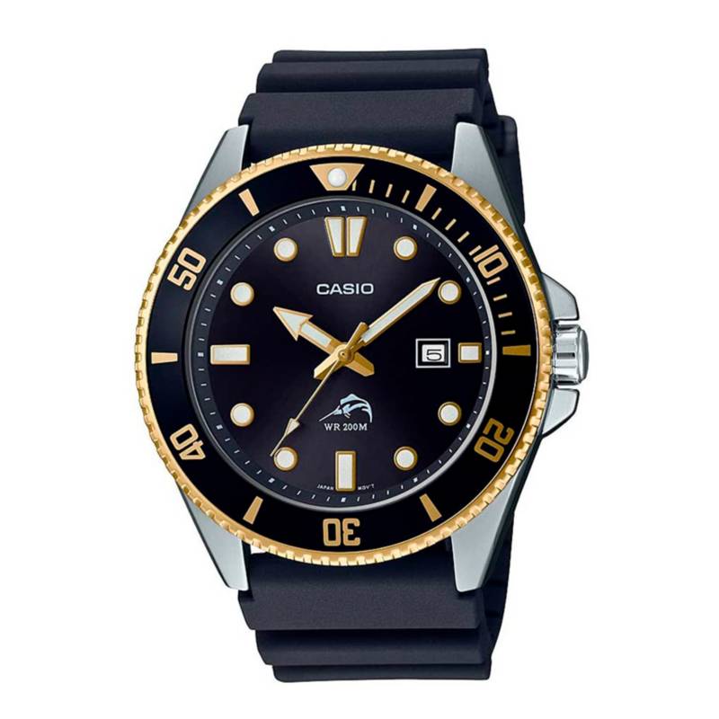 Reloj Casio Submariner Marlin Duro Buceo MDV-106G-1AVCF