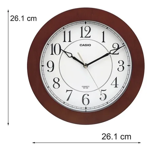 Reloj Casio Mural Iq-126-5df - Imagen 3