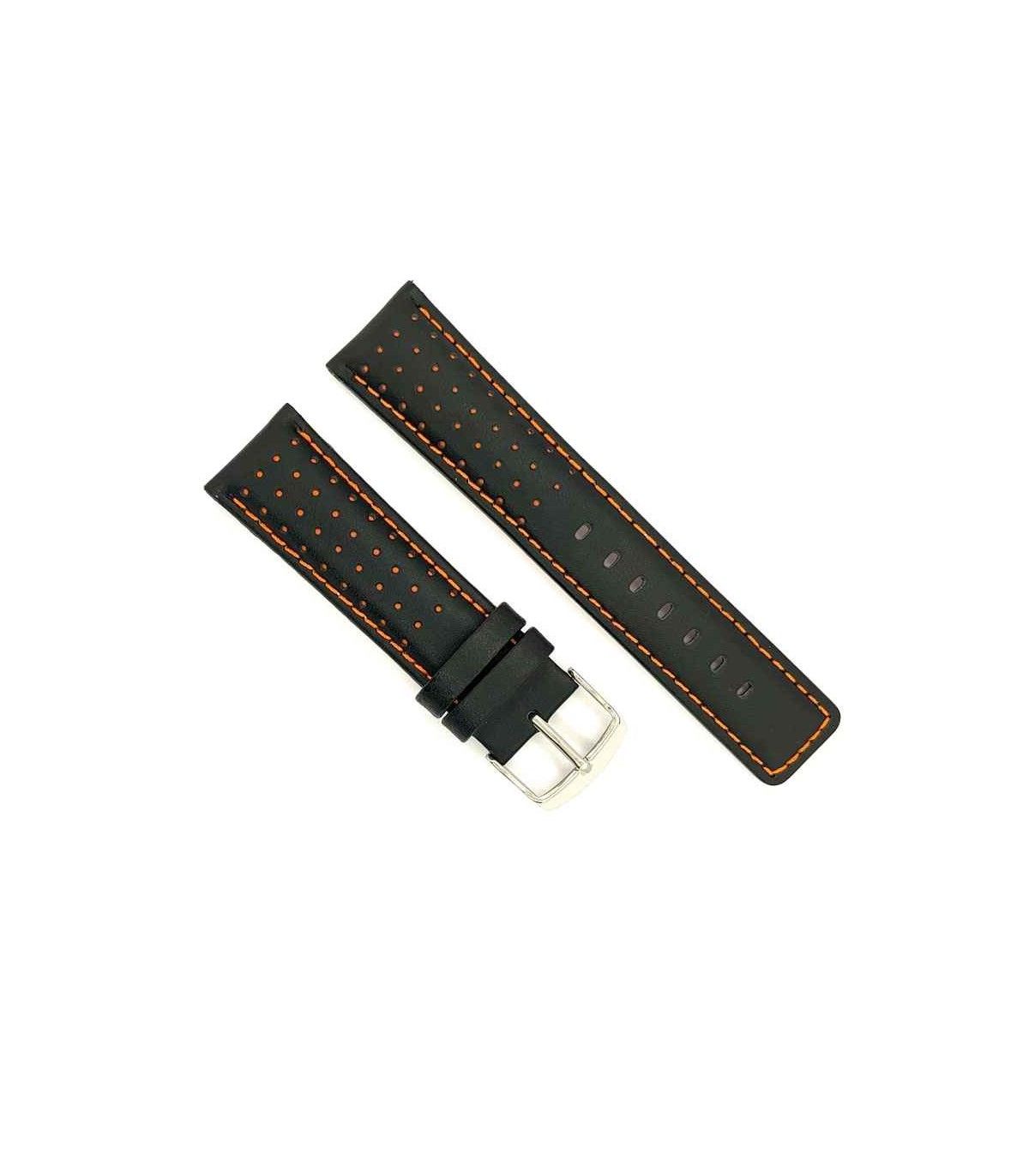 Correa De Reloj Diloy Cuero Vacuno Lisa 22 Mm