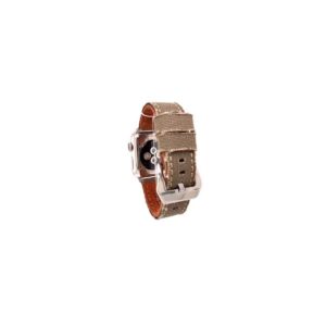 Correa De Reloj Diloy Tela Vaquera Y Cuero 22 Mm