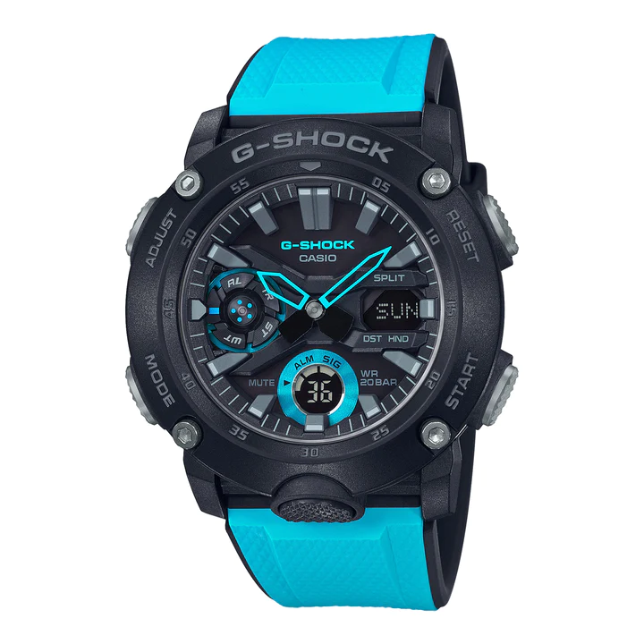 Reloj Casio Hombre G-shock Ga-2000-1a2dr Carbon Core Guard