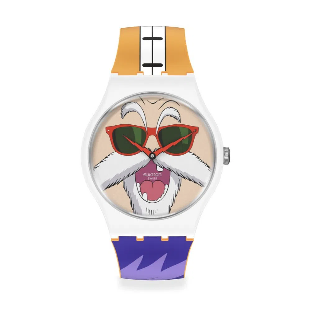 Reloj Swatch X Dragon Ball Z Suoz346 Kamesennin