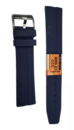 Correa Reloj Silicona Calidad Diloy 22 Mm