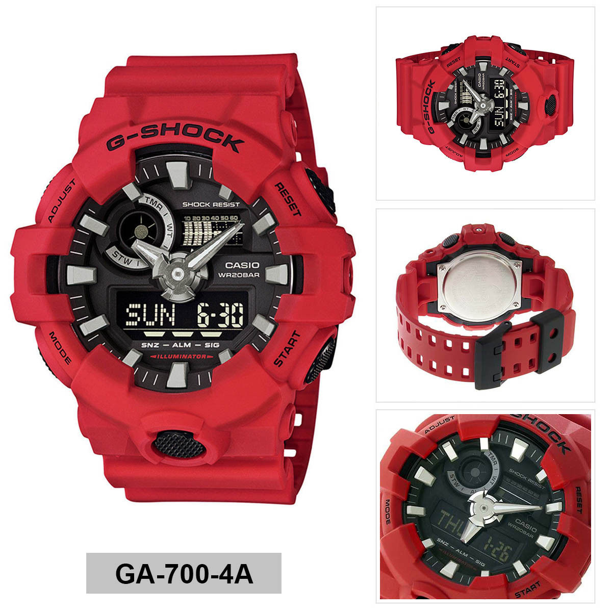Reloj Casio Hombre G-shock Ga-700-4adr - Imagen 2