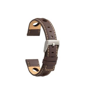 Correa Reloj Diloy Cuero Lisa 20 Mm
