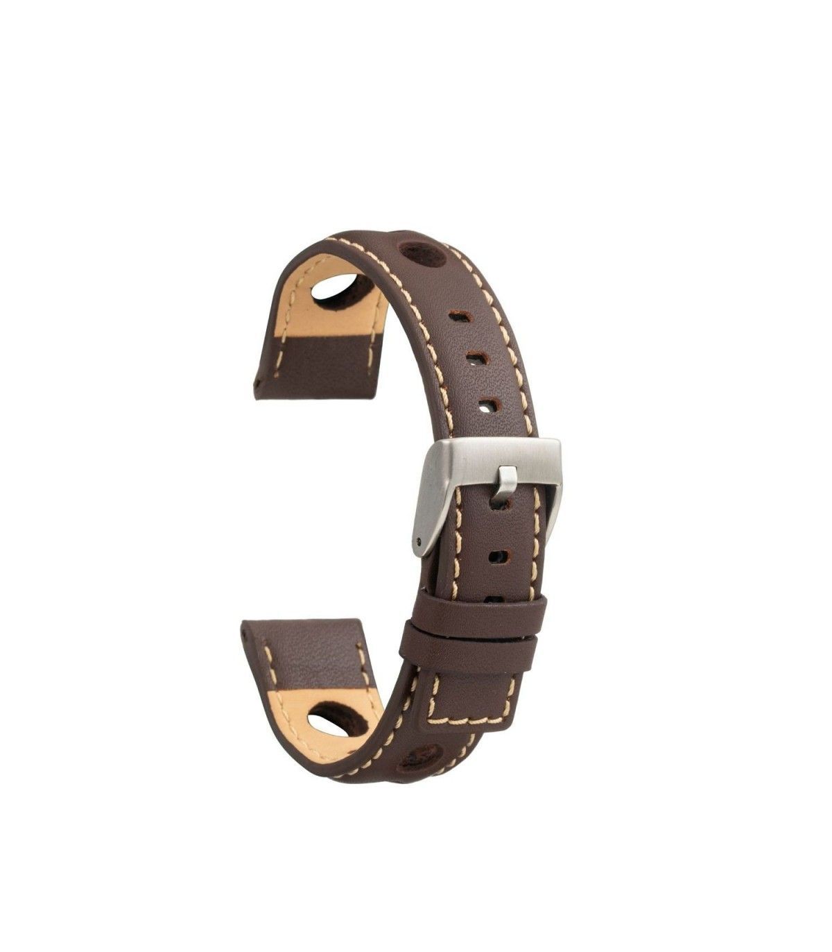 Correa Reloj Diloy Cuero Lisa 20 Mm