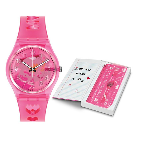 Reloj Mujer Swatch Love With All The Alphabet Gz354 - Imagen 2