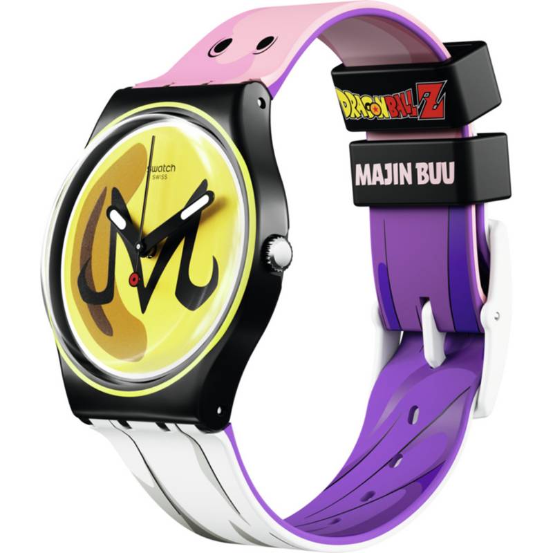 Reloj Swatch X Dragon Ball Z Gz358 Majin Buu - Imagen 2