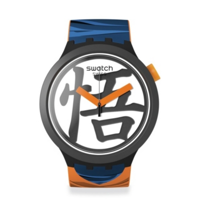 Reloj Swatch X Dragon Ball Z Sb01z101 Goku