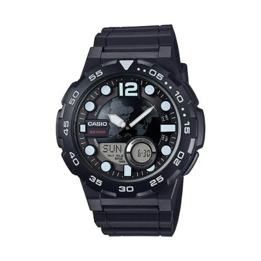 Reloj Hombre Casio Aeq-100w-1avdf