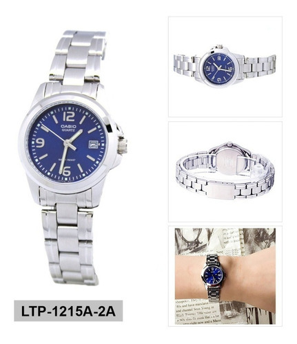 Reloj Mujer Casio Ltp-1215a-2adf - Imagen 2