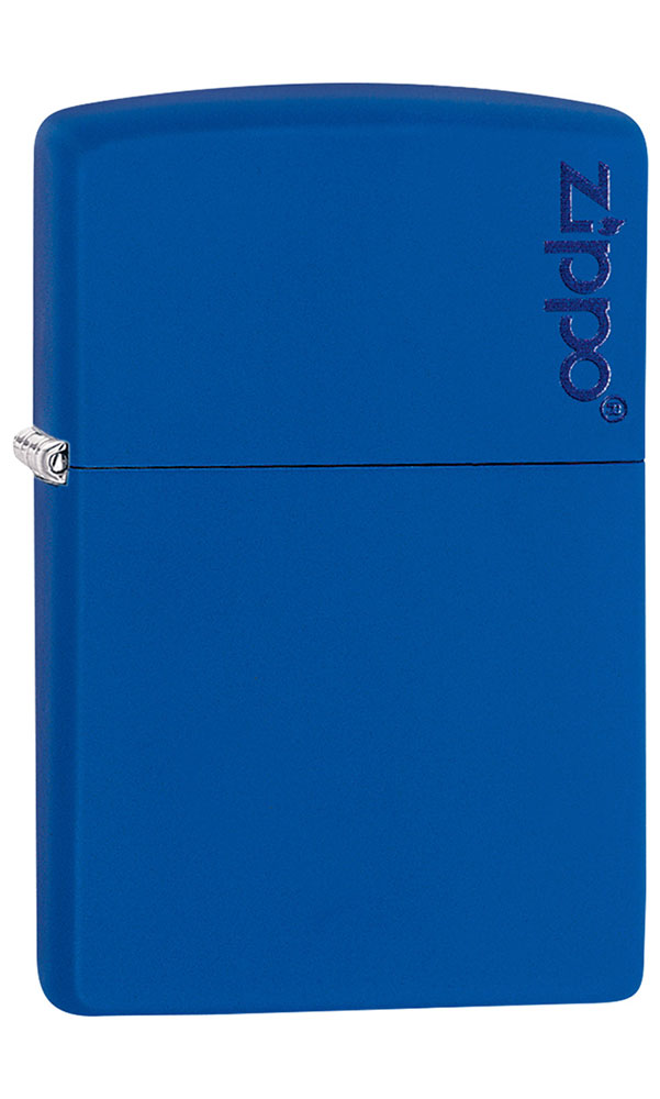 Encendedor Zippo Zp229zl Classic Royal Blue Matte Logo