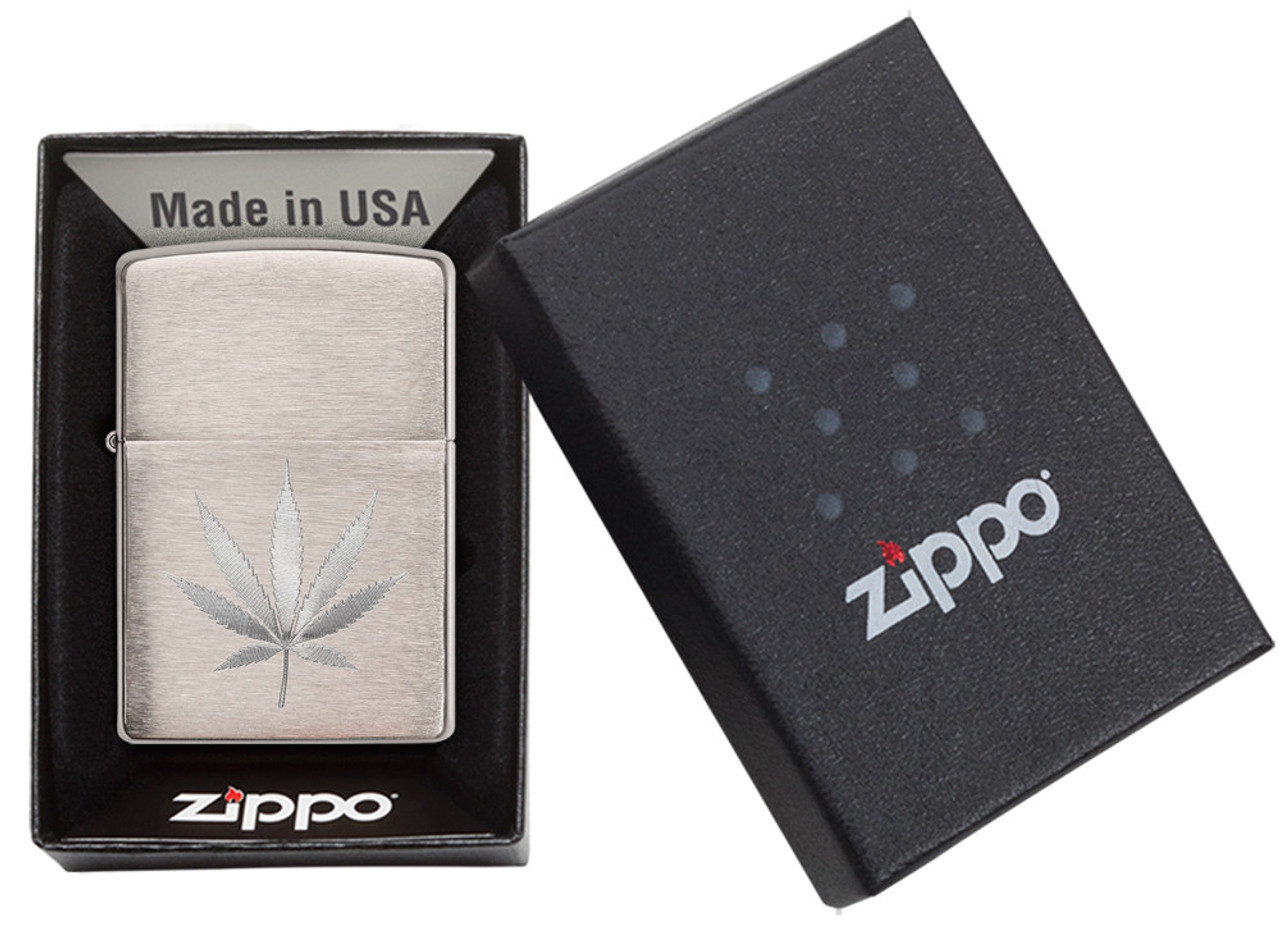 Encendedor Zippo Zp29587 Leaf Desing Engraved - Imagen 2