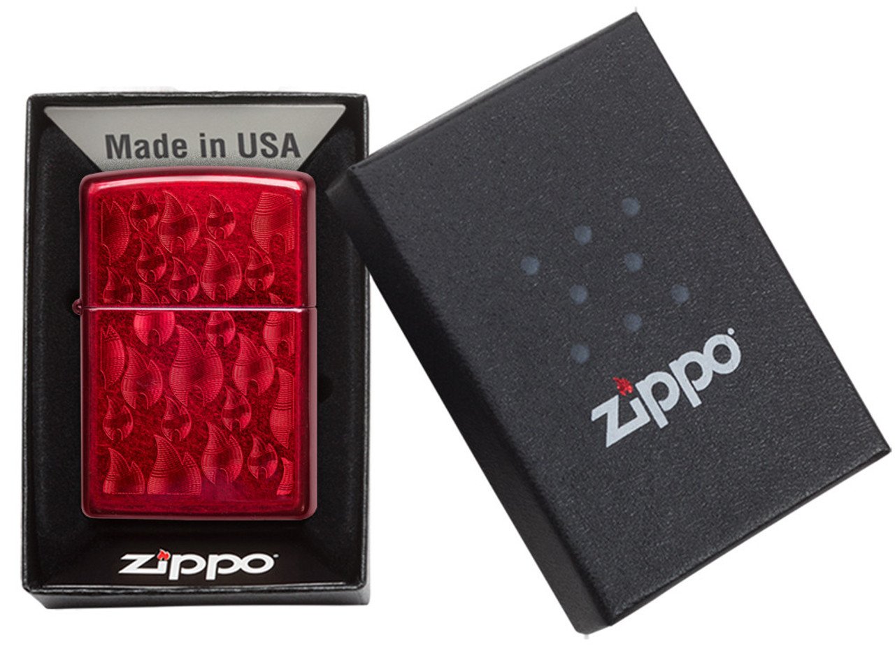 Encendedor Zp29824 Zippo Iced Flame Design - Imagen 2