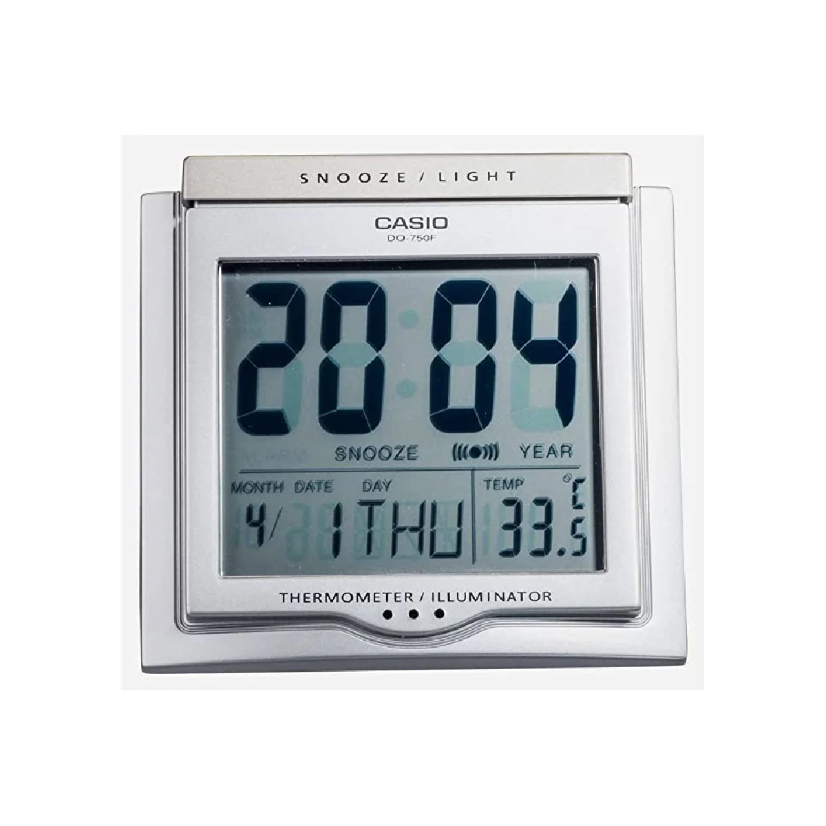 Reloj Casio Despertador temperatura Dq-750f-8df - Imagen 6