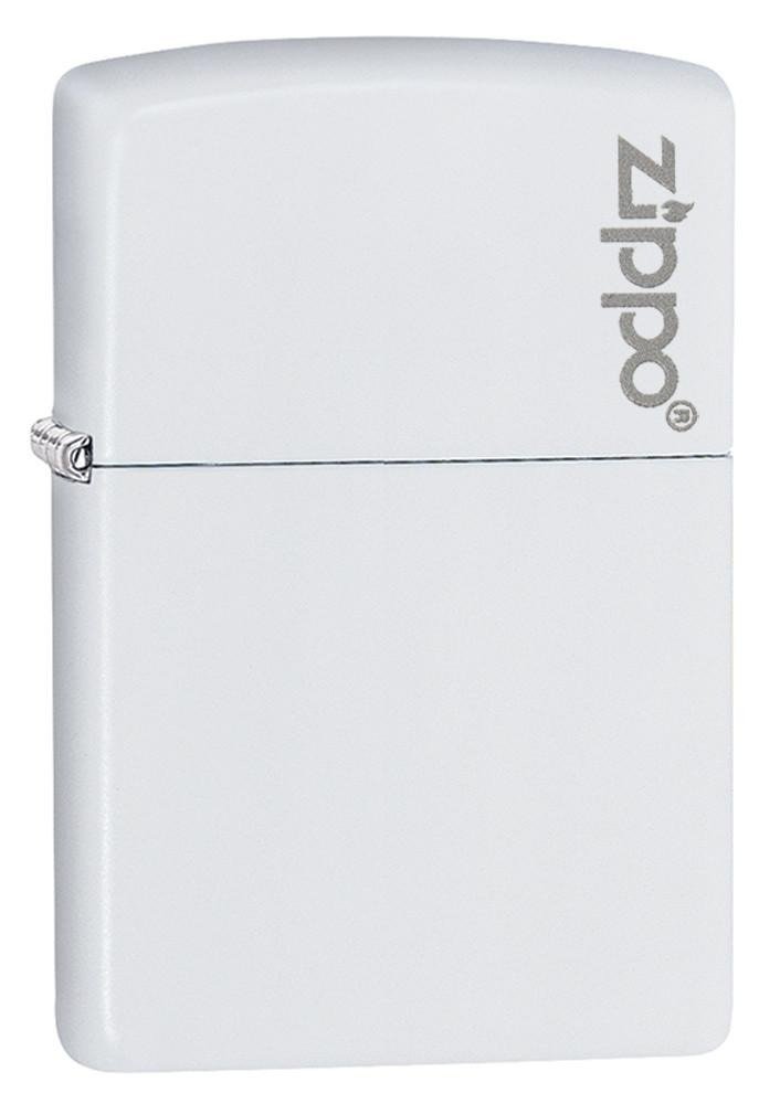 Encendedor Zippo Zp214zl Classic White Matte Logo