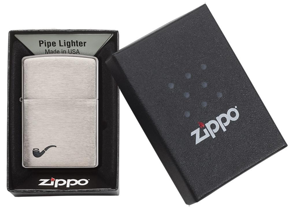 Encendedor Zp200pl Zippo Brushed Pipe Ligh - Imagen 2