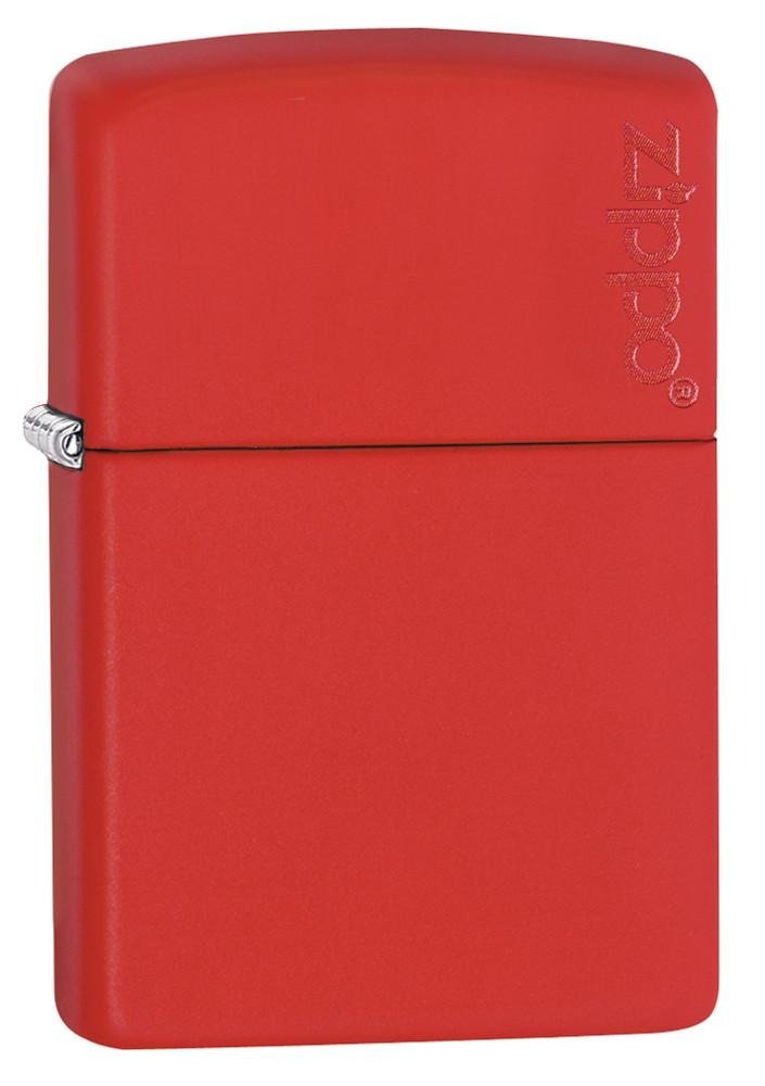 Encendedor Zippo Zp233zl Red Matte With Logo