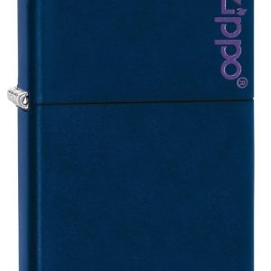 Encendedor Zippo Zp239zl Navy Matte With Logo
