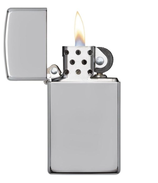 Encendedor Zp1610 Zippo Slim High Polish Chrome - Imagen 4