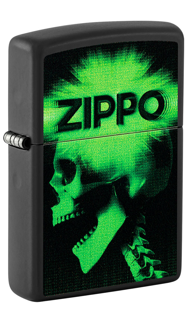 Encendedor Zippo Zp48485 Skull Cyber - Imagen 3