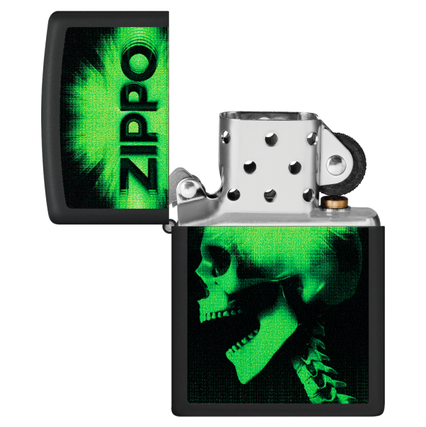 Encendedor Zippo Zp48485 Skull Cyber - Imagen 2