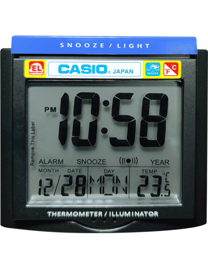 Reloj Casio Despertador Luz Dq-750f-1df - Imagen 4