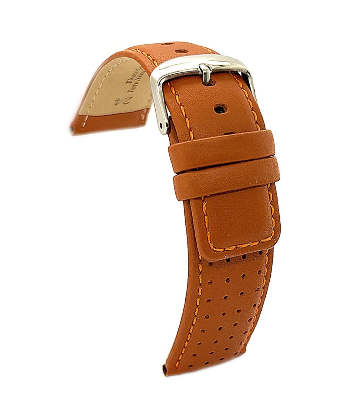 Correa De Reloj Diloy Cuero Vacuno Lisa 24 Mm