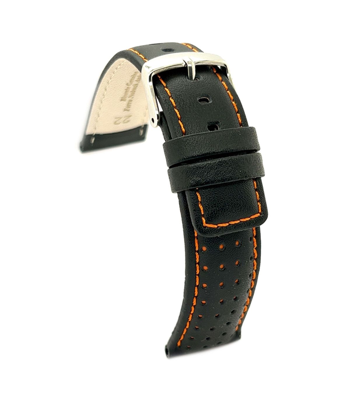 Correa De Reloj Diloy Cuero Vacuno Lisa 24 Mm