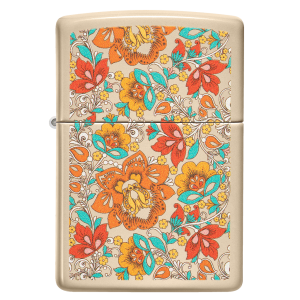 Encendedor Zippo Zp49770 Vintage Flora