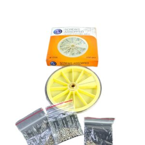 Organizador Y Tornillos Para Reloj 250 U