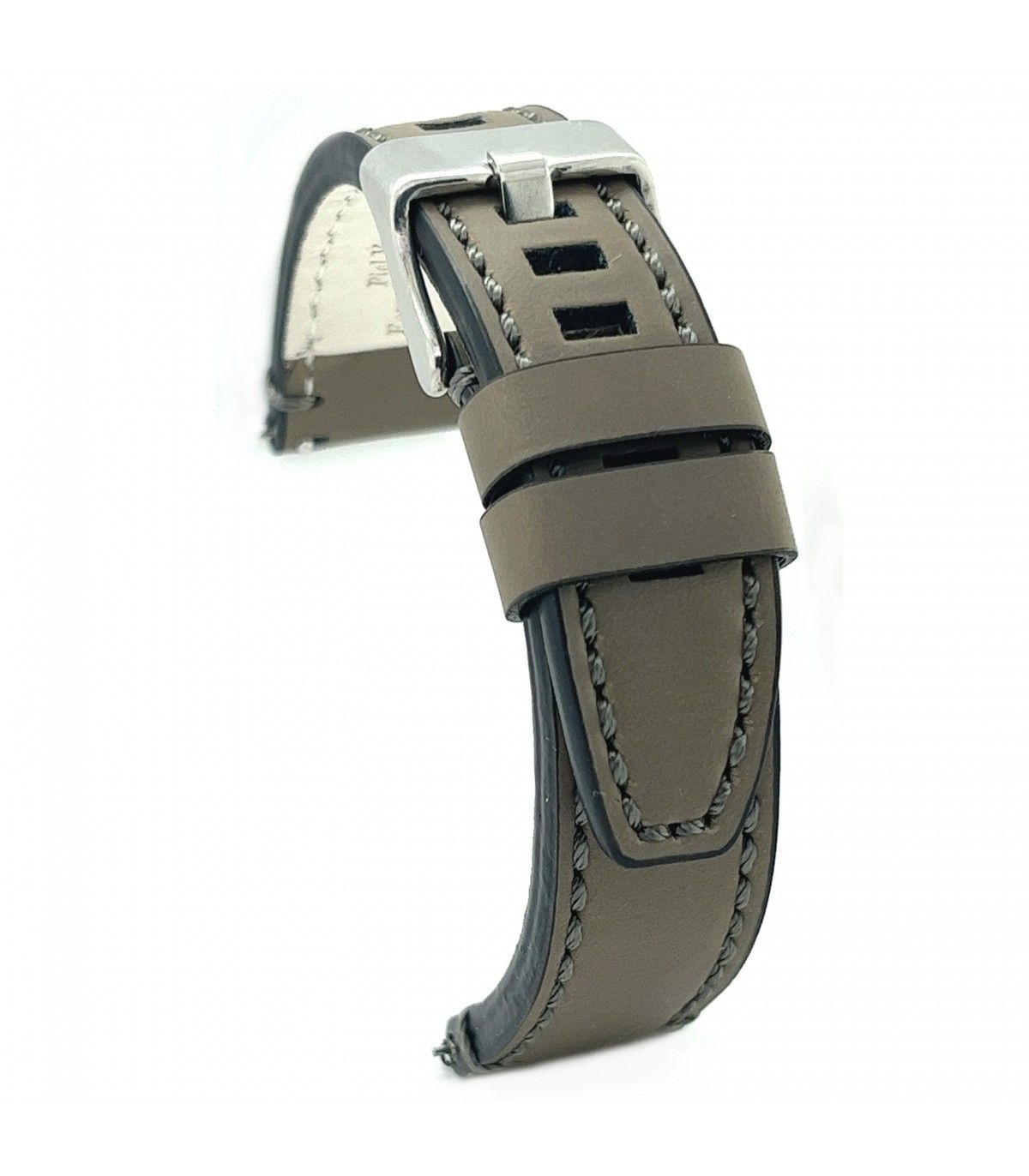 Correa Reloj Artesanal Cuero Diloy 20 Mm