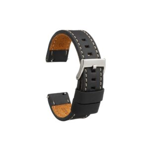 Correa Reloj Artesanal Cuero Envejecido Diloy 26 Mm