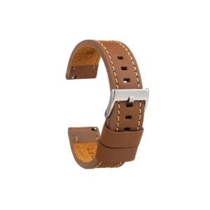 Correa Reloj Artesanal Cuero Envejecido Diloy 26 Mm