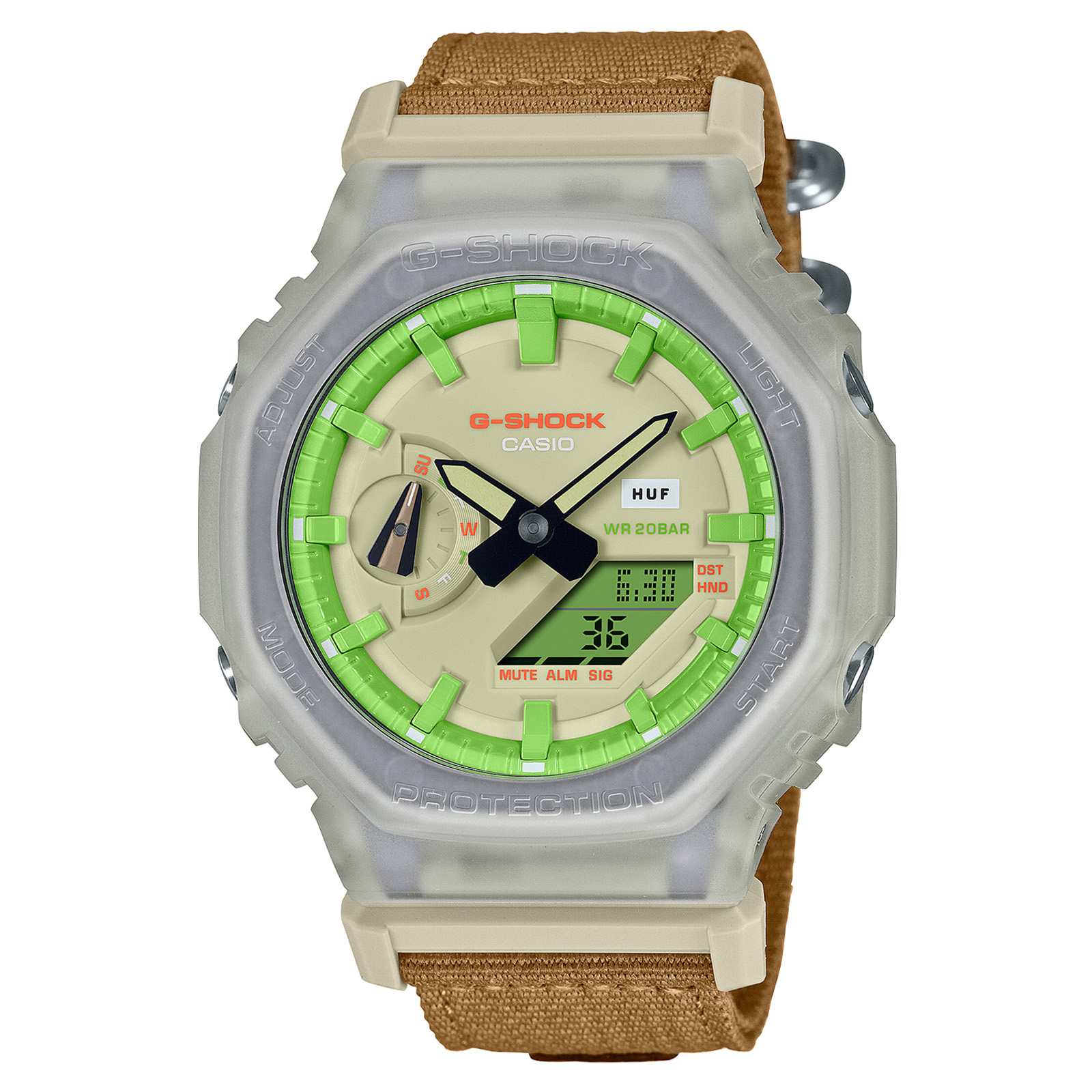 Reloj G-shock Ga-2100huf-5adr Edicion Limitada Huf