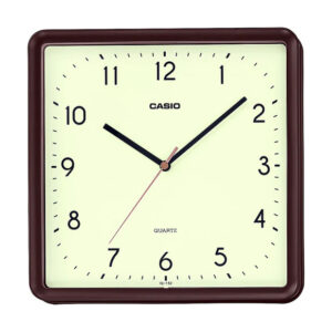 Reloj Casio de Pared Mural Análogo Café IQ-152-5df