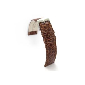 Correa De Reloj Diloy Cocodrilo Legitimo 22 mm