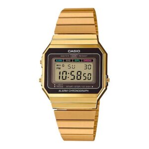 Reloj Casio Vintage Unisex A700WG-9ADF Dorado Slim