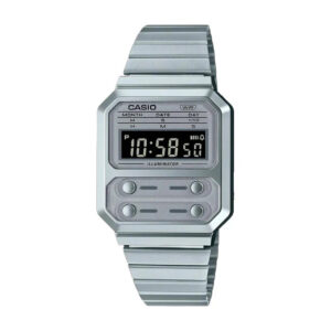 Reloj Casio Vintage A100WE-7BDF Alien F-100 Reissue Negativo