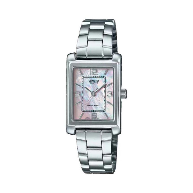 Reloj Casio Tank Mujer Análogo LTP-1234DS-4A