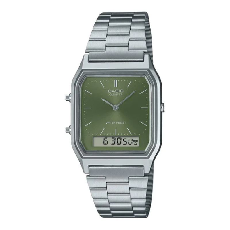 Reloj Casio Unisex AQ-230A-3A Análogo Digital