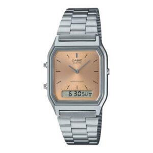 Reloj Casio Unisex AQ-230A-4A Análogo Digital